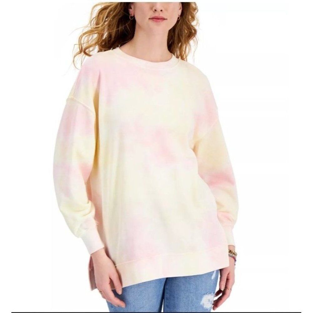 STYLE & CO Tie-Dye Oversized Sweatshirt, NWT, SZ Small, Med, Large &  X-Large